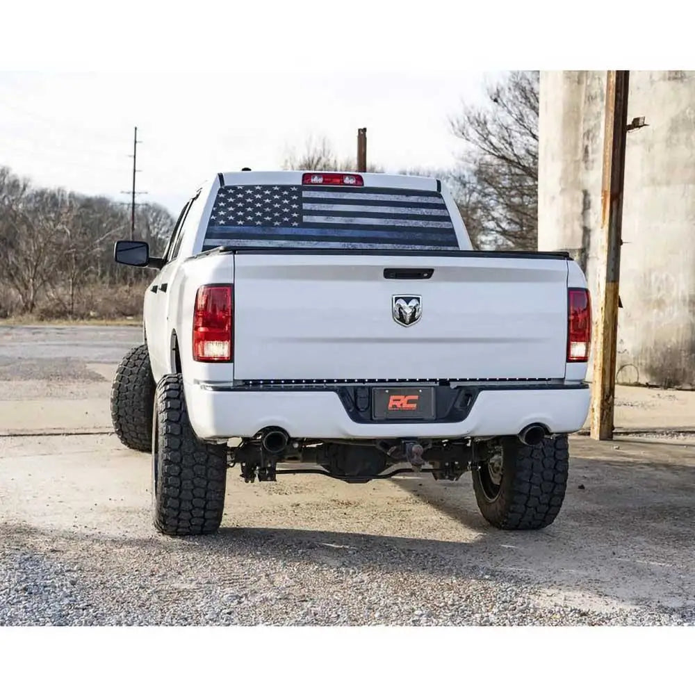 Dobbelt Eksosanlegg Rough Country Cat Back - Dodge Ram 1500 Ds 09-18