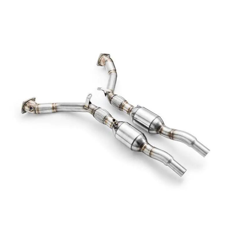 Downpipe Audi A6 S4 S6 Rs4 B5 Allroad C5 2.7 t + Lyddemper