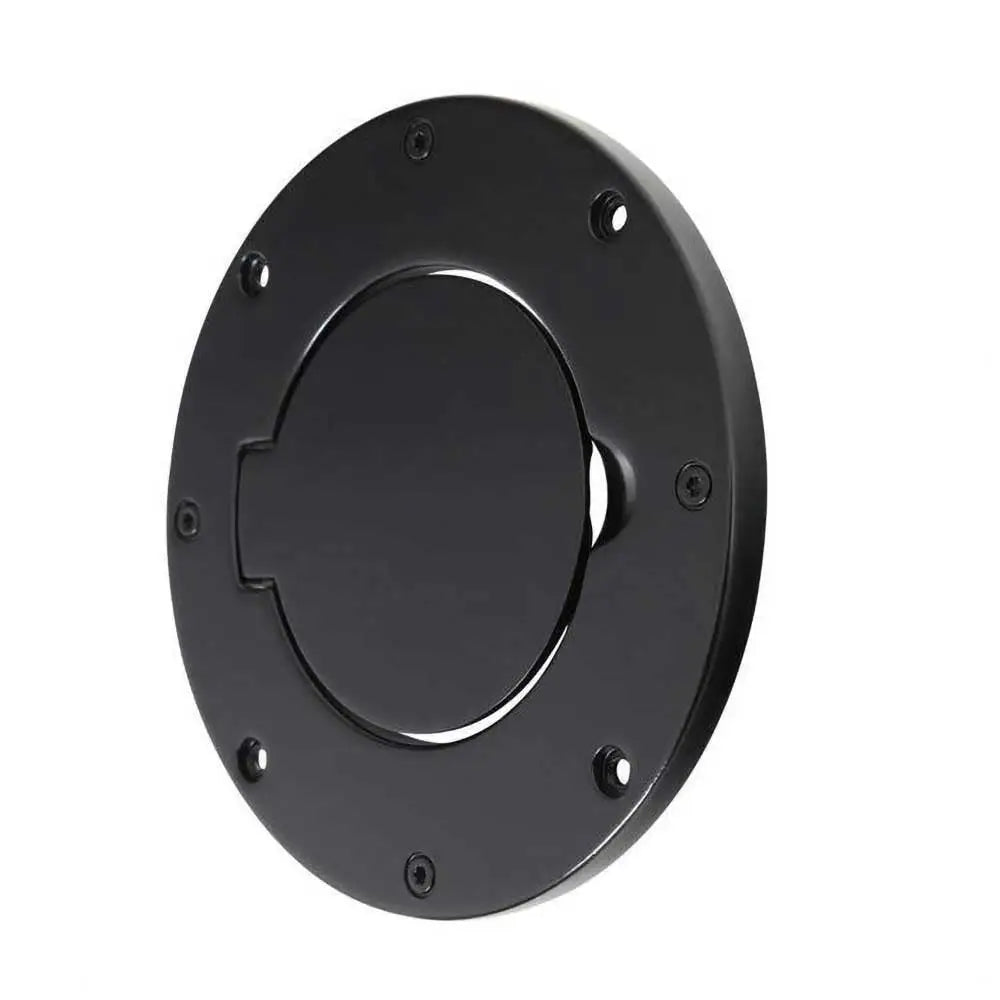 Drivstoffpåfyllingslokk i Svart Aluminium - Smittybilt for Jeep Wrangler Tj 97-06