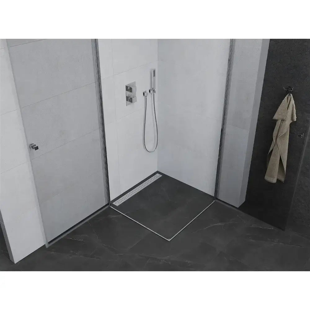 Dusjhjørne Svingbar 90x90 Cm Krom