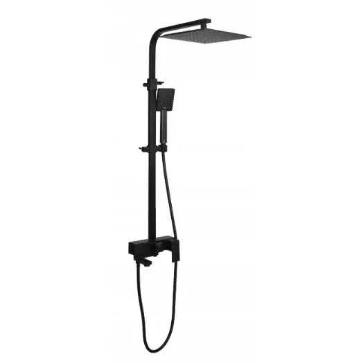 Dusjsett for Veggmontering Yoka Home Cube Svart Bpcube25blk
