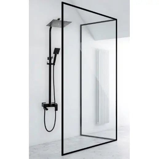 Dusjsett for Veggmontering Yoka Home Cube Svart Bpcube25blk
