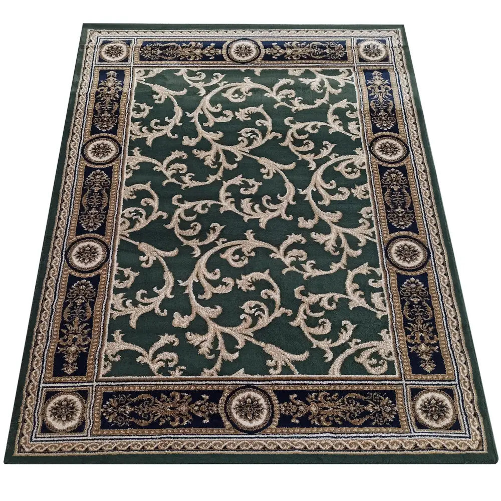 Eksklusiv Grønn Tepedesign 160 x 220 Cm