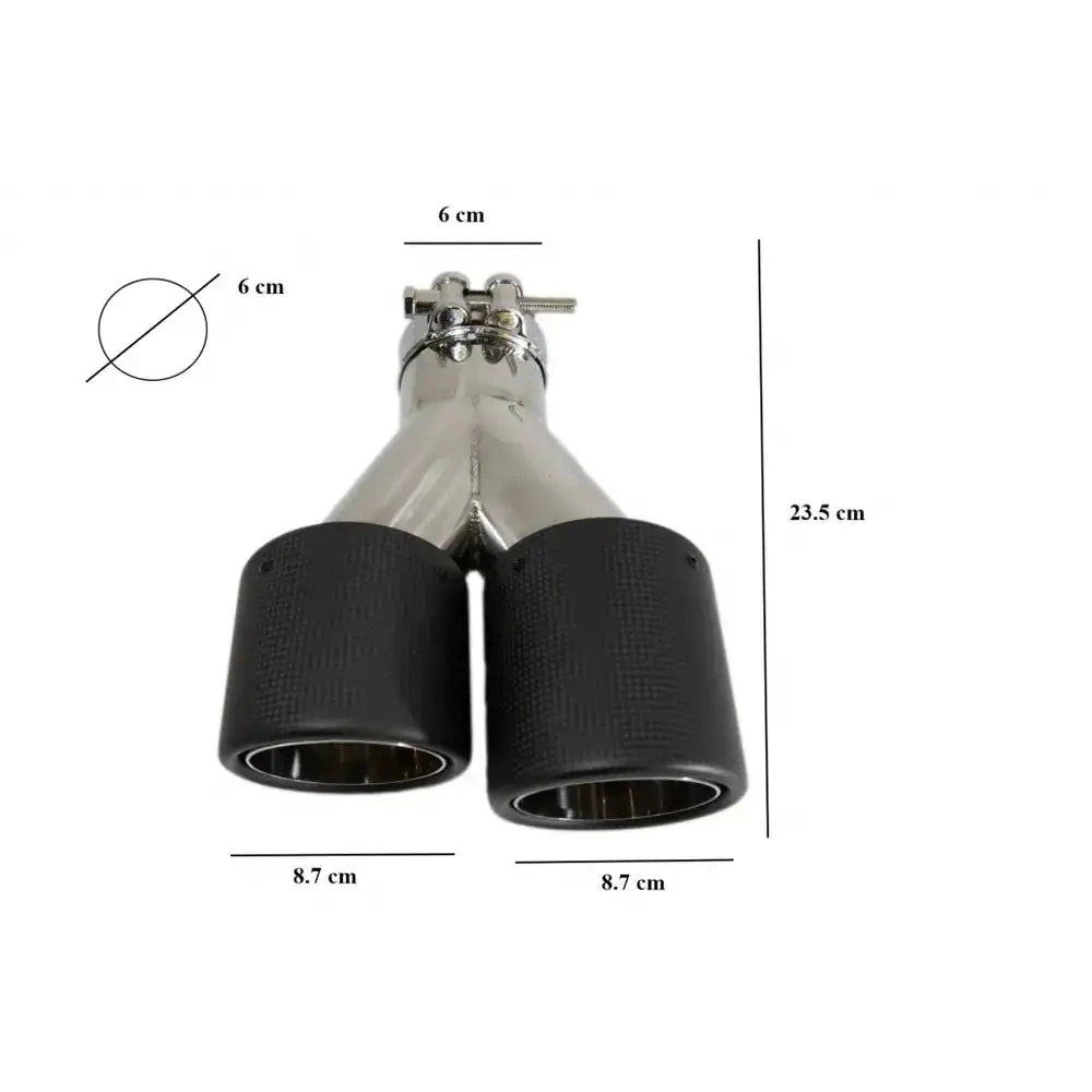 Eksos Matt Finish Innløp 6cm/2.36inch Bmw X2 (f39) 16-
