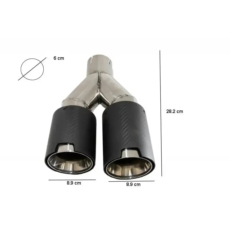 Eksos Matt Finish Innløp 6cm/2.36inch Bmw X2 (f39) 16-