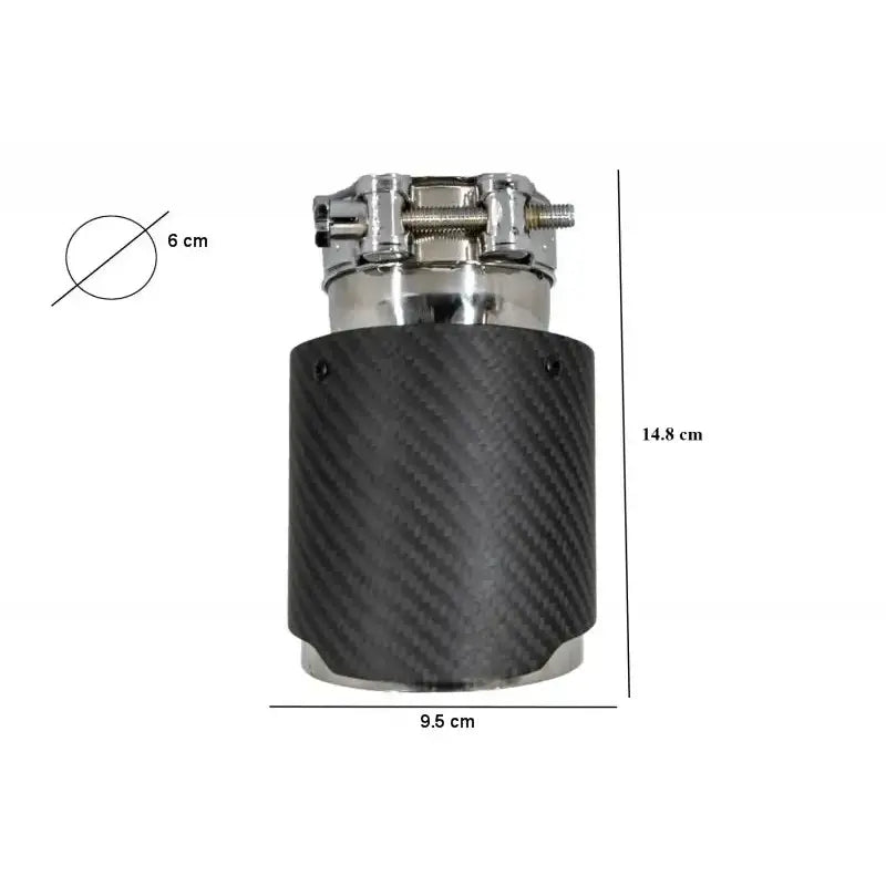 Eksos Matt Finish Innløp 6cm/2.36inch Bmw X2 (f39) 16-