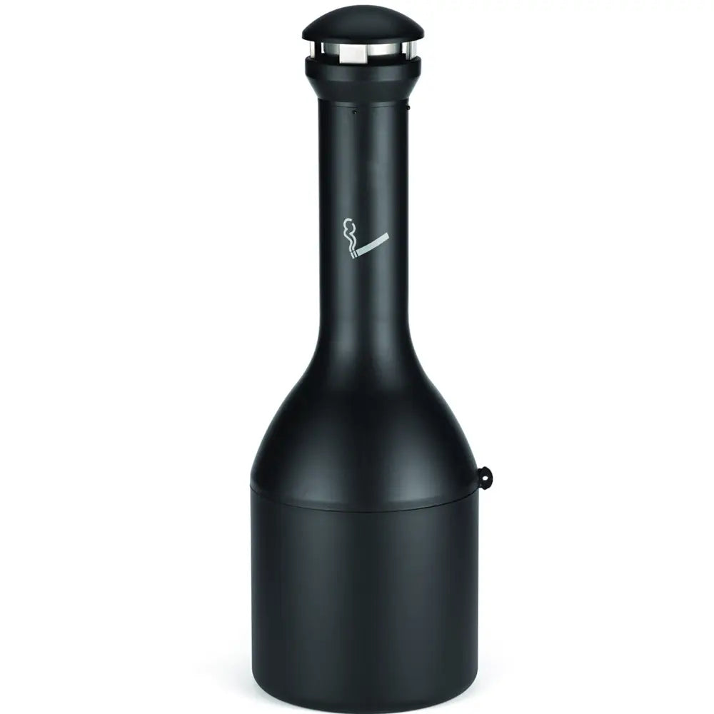 Elegant Utendørs Askebeger med Stabil Frittstående Base ø 40 Cm h 101 Cm