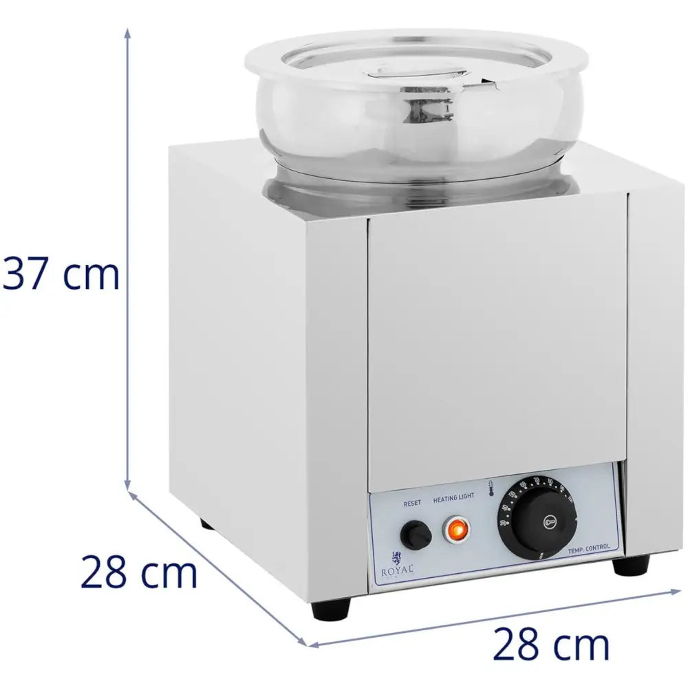 Elektrisk Fondue- og Sjokoladesmeltepotte 500 w 7 l