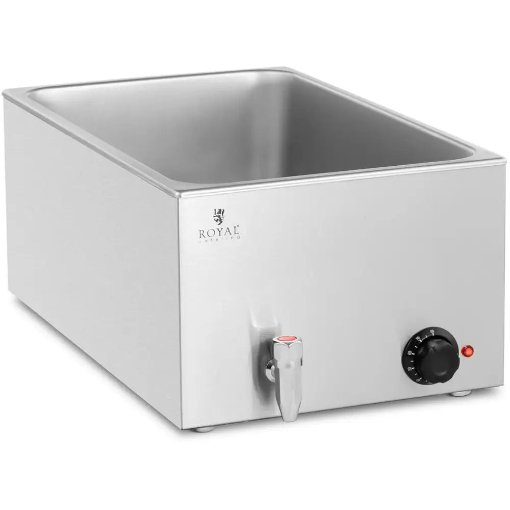 Elektrisk Gn 1/1 600w Varmeholder med Krane