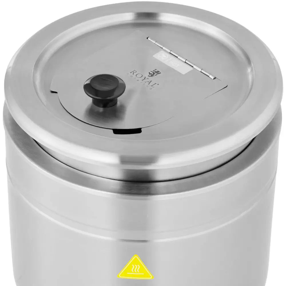 Elektrisk Termos Gryte for Suppe 11l 400w 30-80c Sølv
