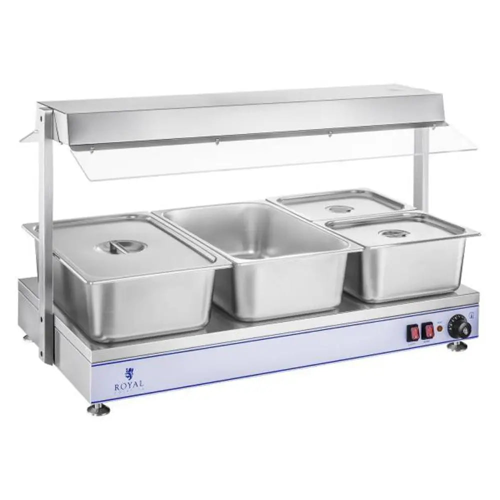 Elektrisk Varmeplate 3 Halogenlamper 1550w 230v