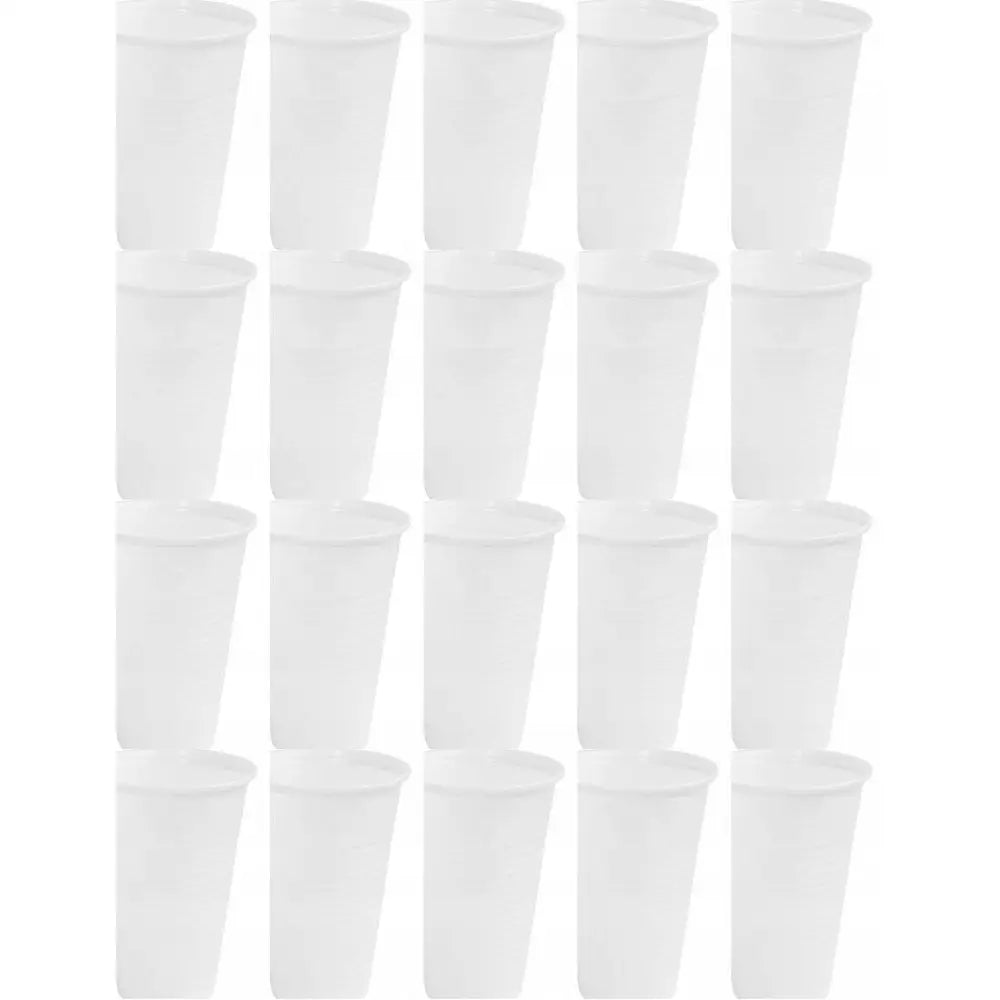 Engangskopper i Plast 200 Ml 2000 Stk