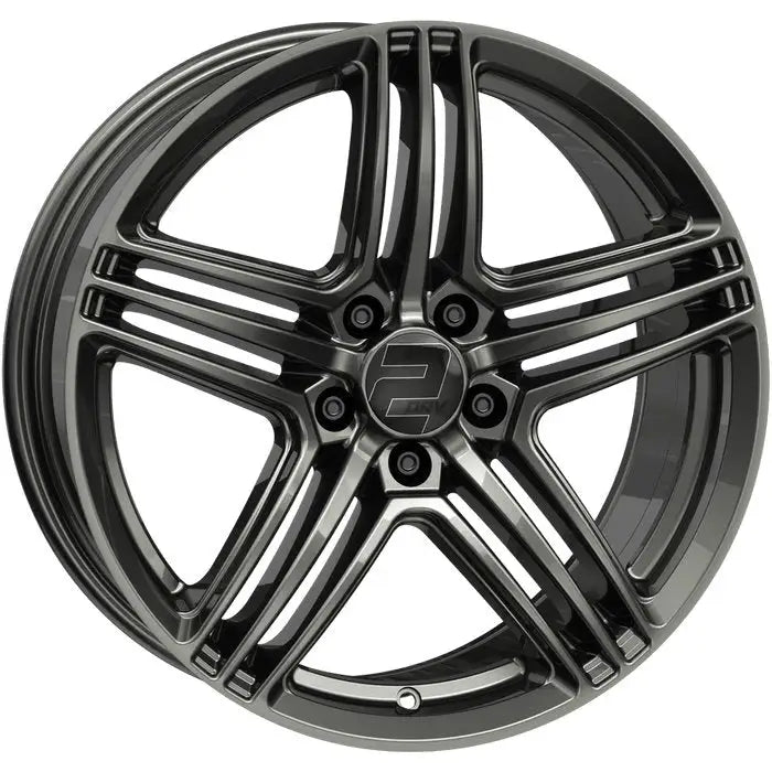 Felg 2drv Wh12 Dgm + Dark Gunmetal 7,5x17 5x112 Et45