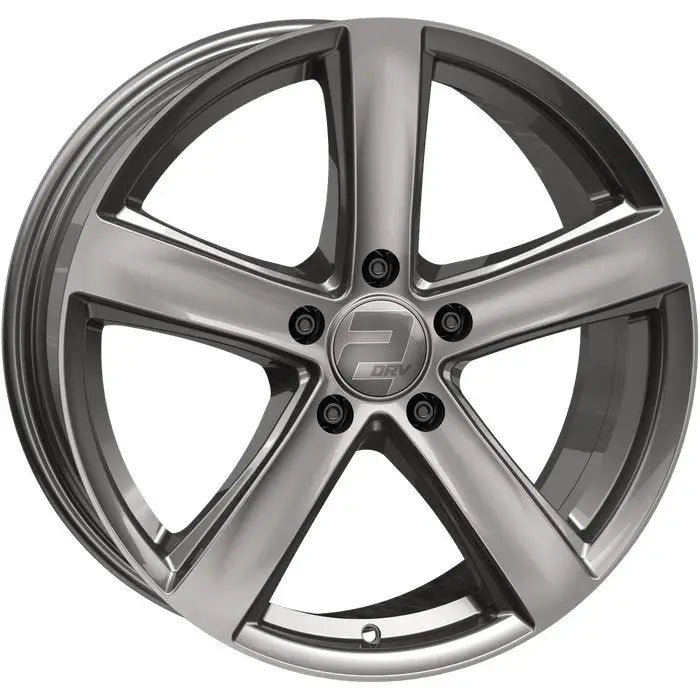 Felg 2drv Wh24 Dg + Daytona Grau 7,5x17 5x112 Et45