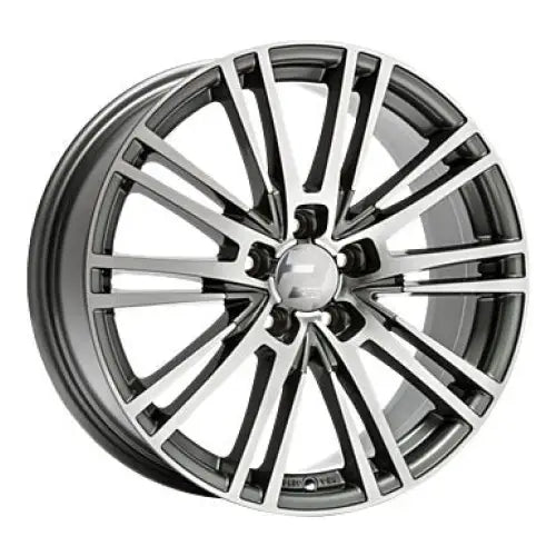 Felg 2drvw H18 Dgp + Daytona Grau Hochglanzpoliert 8x18 5x112 Et45