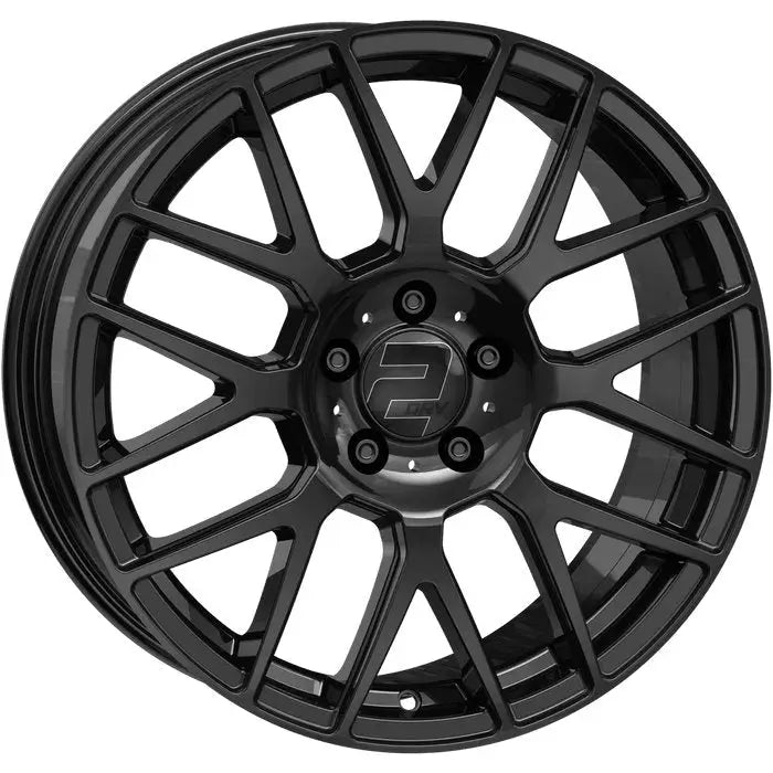 Felg 2drvw H26 Sw + Schwarz Glanzend 10x22 5x112 Et35