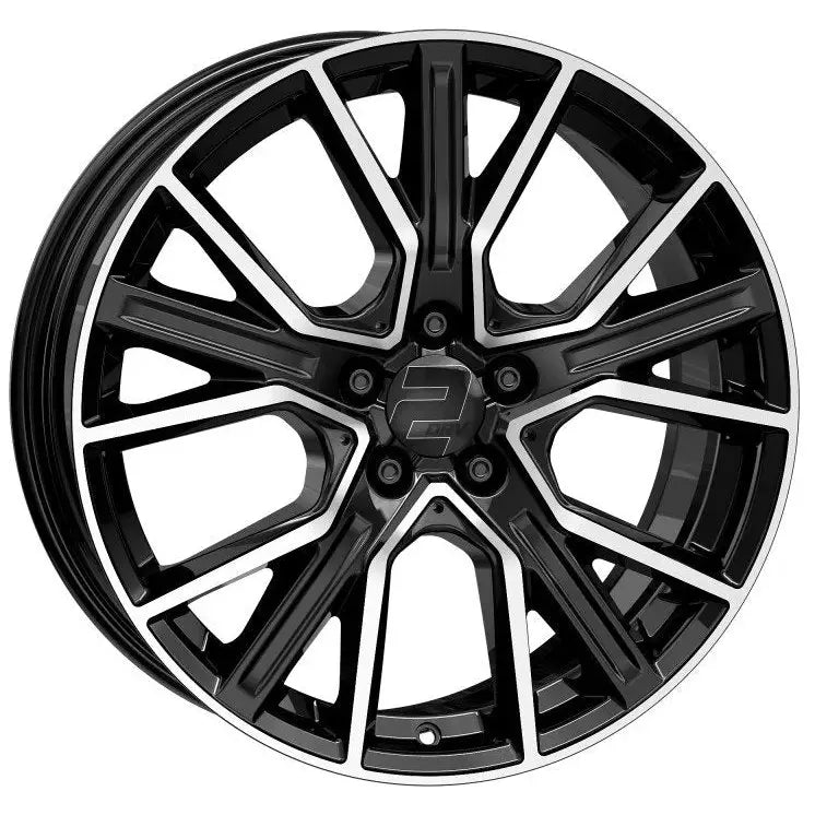 Felg 2drvw H34 Sp + Schwarz Hochglanzpoliert 8x18 5x112 Et36