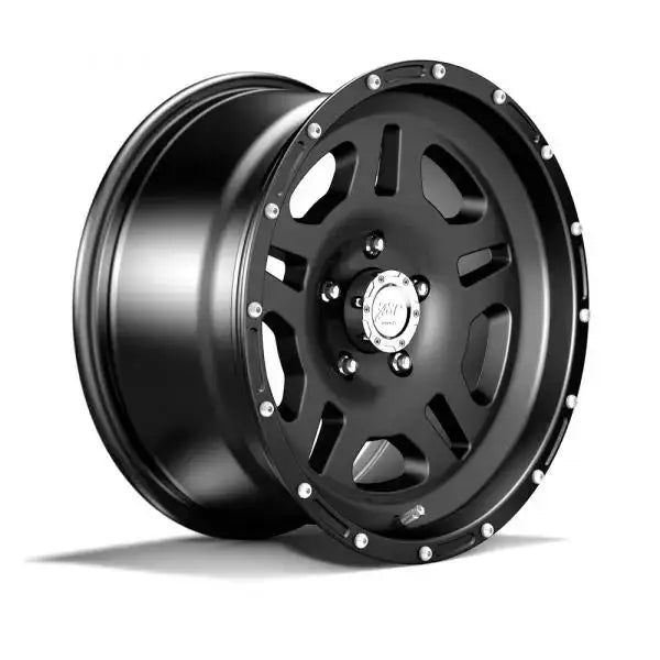 Felg Asp 1440 8,5x17 5x127 Et + 10 Black -tüv-godkjent