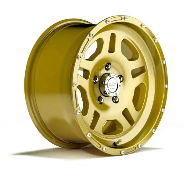 Felg Asp 1440 8,5x17 5x127 Et + 10 Gold -tüv-godkjent