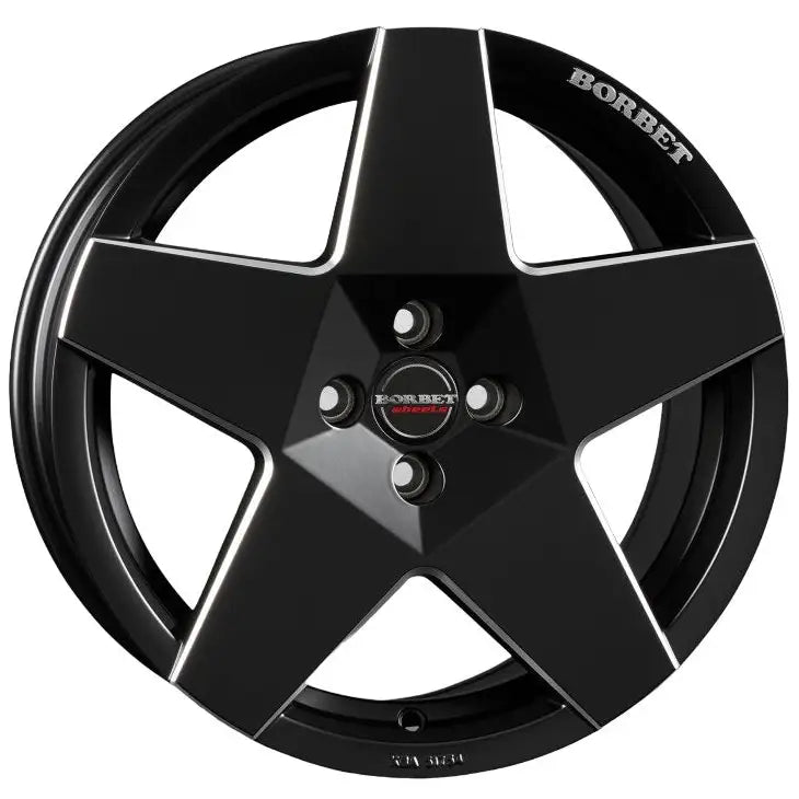 Felg Borbet a 4h Black Matt 7,5x17 4x100 Et35