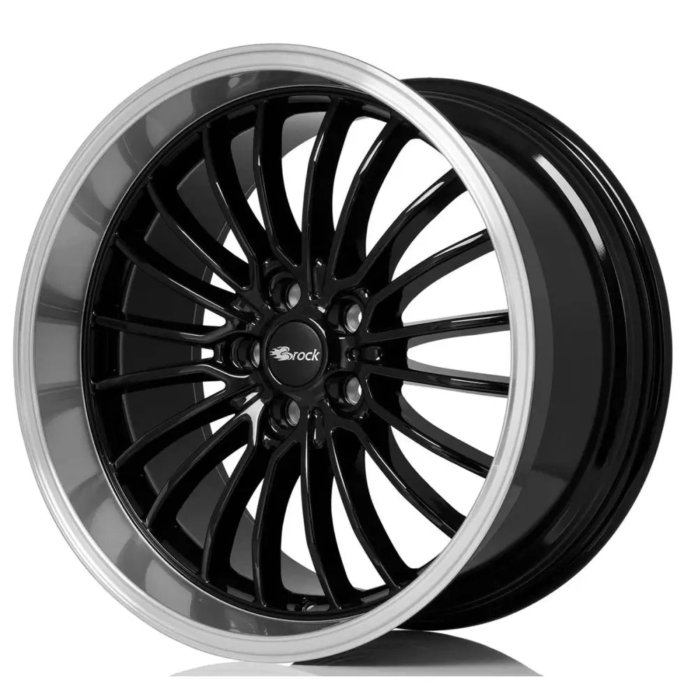 Felg Brock B24-gp Schwarz Glanz Horn-poliert [sghp] 8,5x19 5x108 Et45