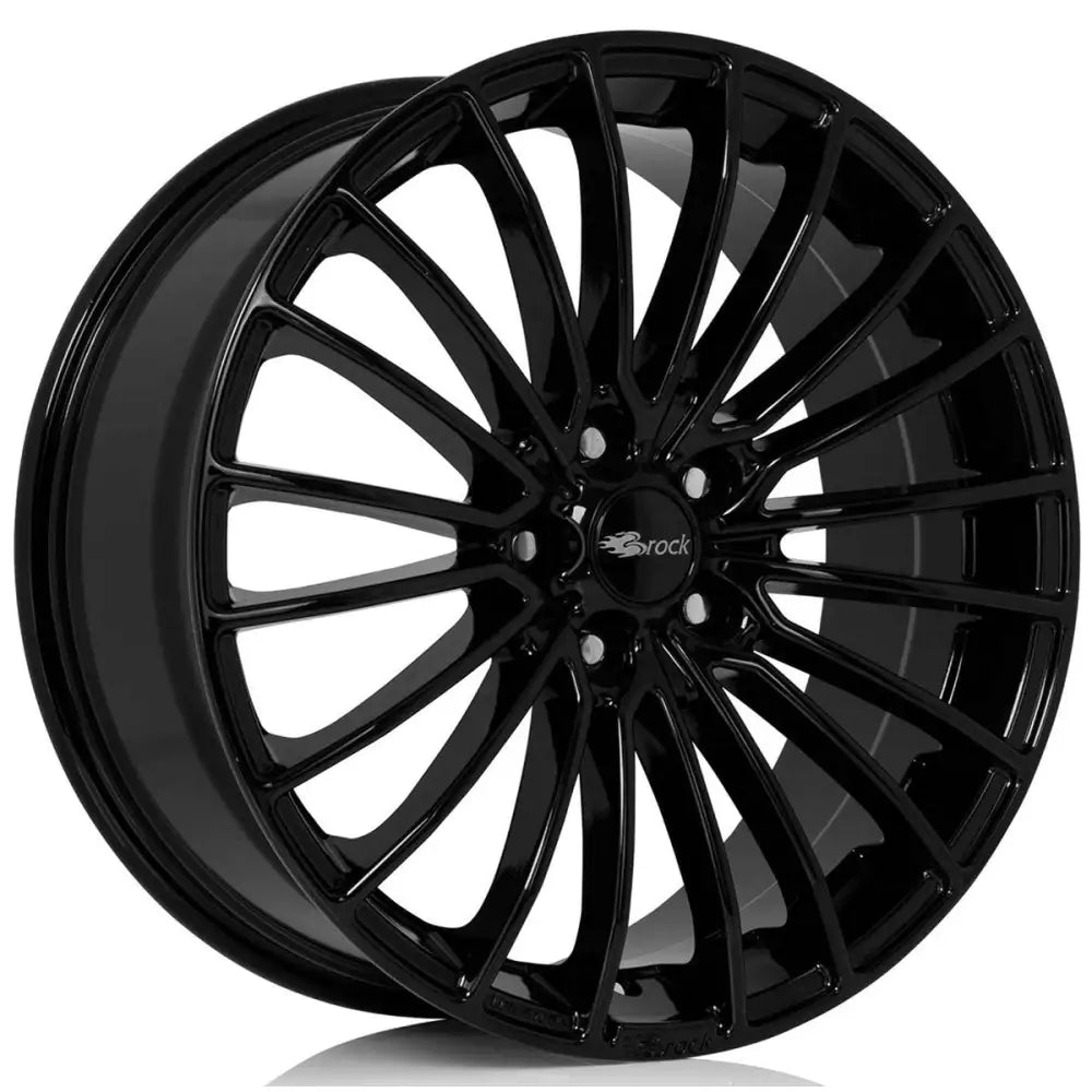 Felg Brock B24 Schwarz Glanz [sg] 7x17 4x100 Et38