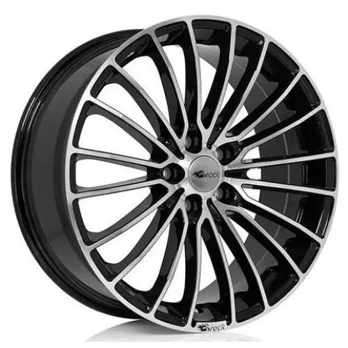 Felg Brock B24 Schwarz Glanz Voll-poliert [sgvp] 7x16 4x114,3 Et40