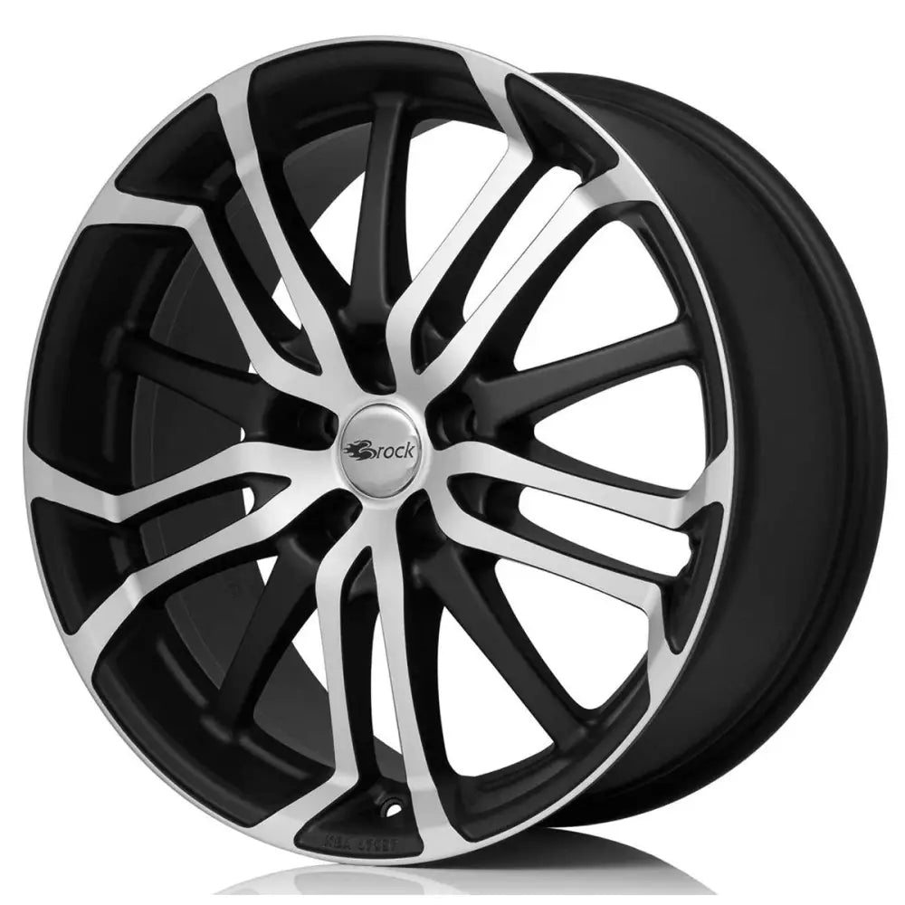 Felg Brock B26 Schwarz Matt Voll-poliert [smvp] 7,5x17 4x114,3 Et38