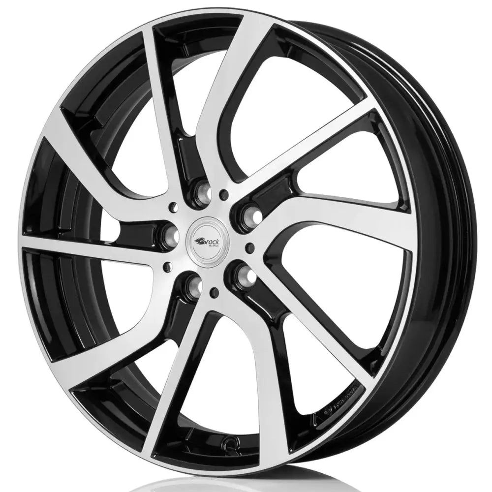 Felg Brock Eb1 Schwarz Glanz Voll-poliert [sgvp] 5x19 5x112 Et43