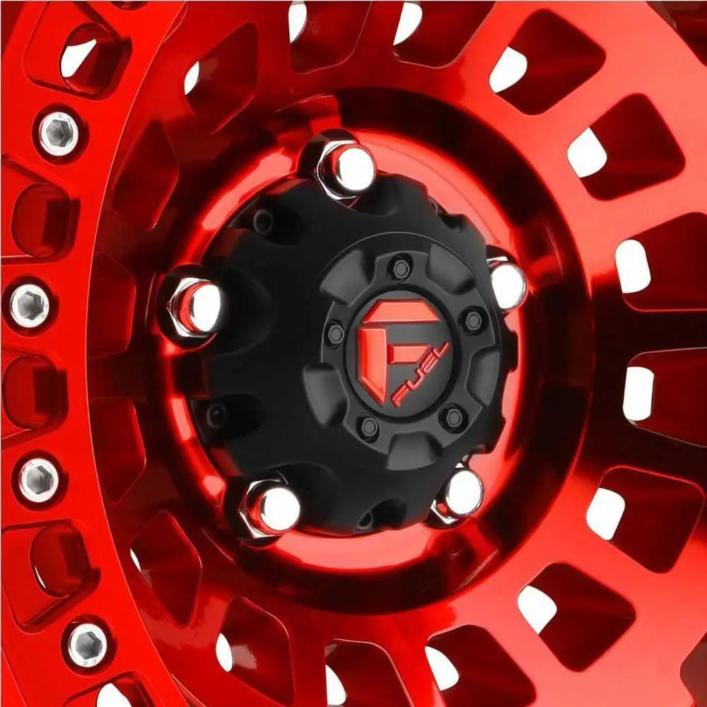 Felg D100 Zephyr Beadlock Candy Red Fuel 17x9 Et-15 5x127