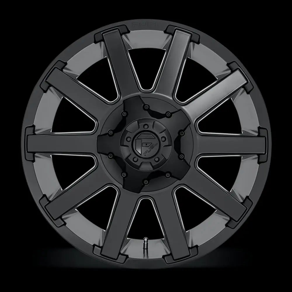 Felg D437 Contra Satin Black Fuel 18x9 Et-12 6x139.7 / 6x135