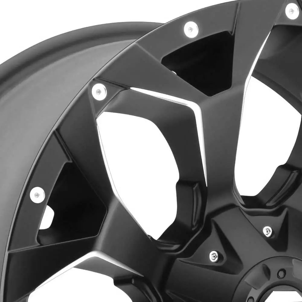Felg D546 Assault Matte Black Milled Fuel 20x9 Et1 6x139.7 / 6x135