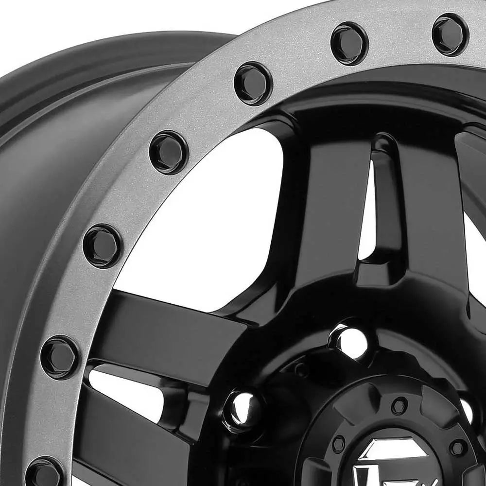 Felg D557 Anza Matte Black/gunmetal Ring Fuel 20x9 Et19 6x139.7