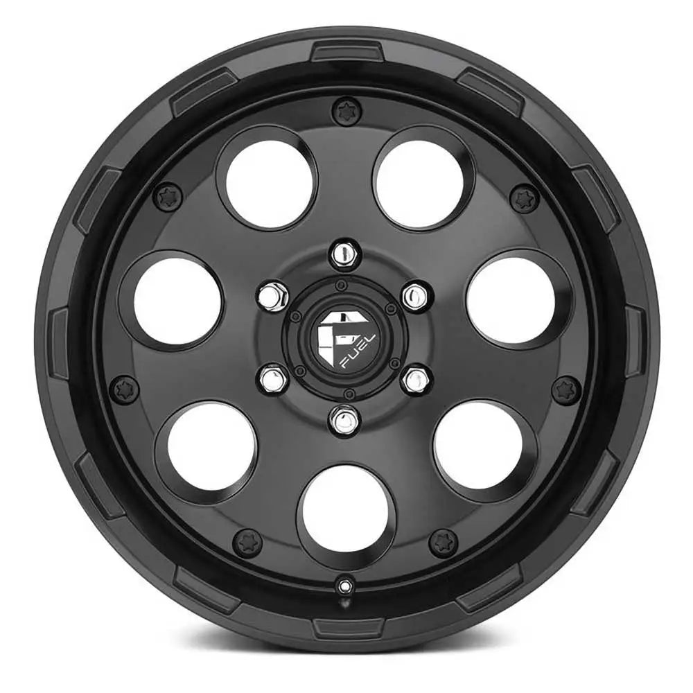 Felg D608 Enduro Matte Black Fuel 17x9 Et-12 5x127