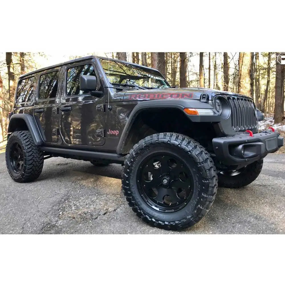 Felg D608 Enduro Matte Black Fuel 17x9 Et-12 5x127