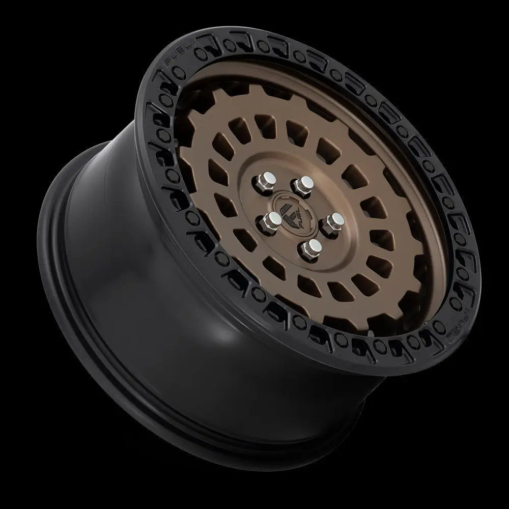 Felg D634 Zephyr Matte Bronze Black Bead Ring Fuel 17x8 Et38 5x100