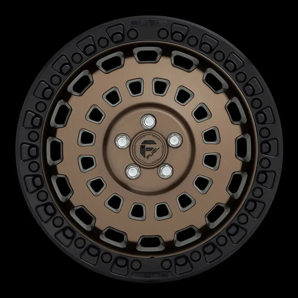Felg D634 Zephyr Matte Bronze Black Bead Ring Fuel 17x8 Et38 5x114.3
