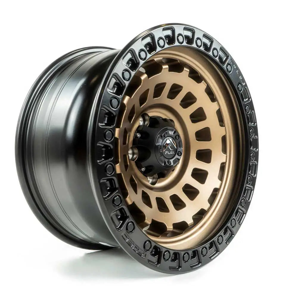 Felg D634 Zephyr Matte Bronze Black Bead Ring Fuel 17x9 Et-12 5x127