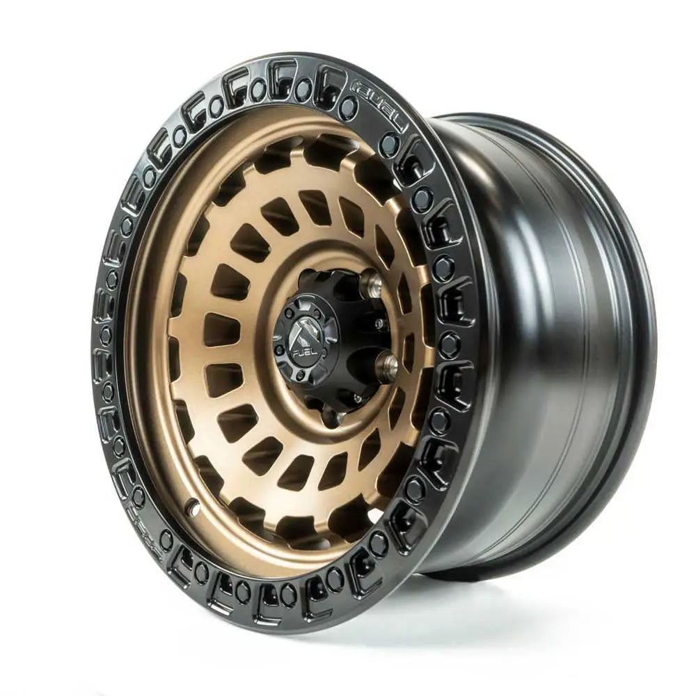 Felg D634 Zephyr Matte Bronze Black Bead Ring Fuel 17x9 Et-12 5x127