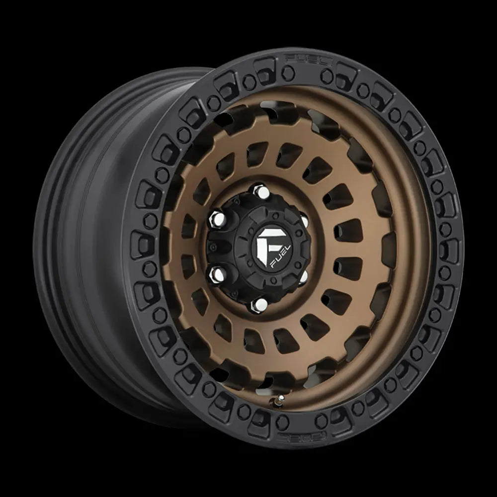 Felg D634 Zephyr Matte Bronze Black Bead Ring Fuel 18x9 Et1 6x135