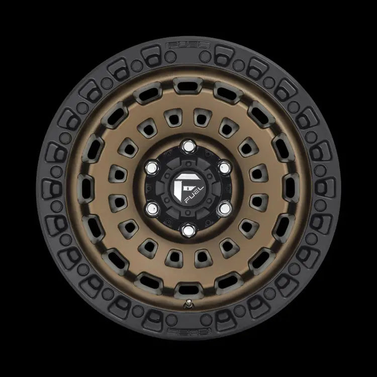 Felg D634 Zephyr Matte Bronze Black Bead Ring Fuel 20x9 Et20 6x135