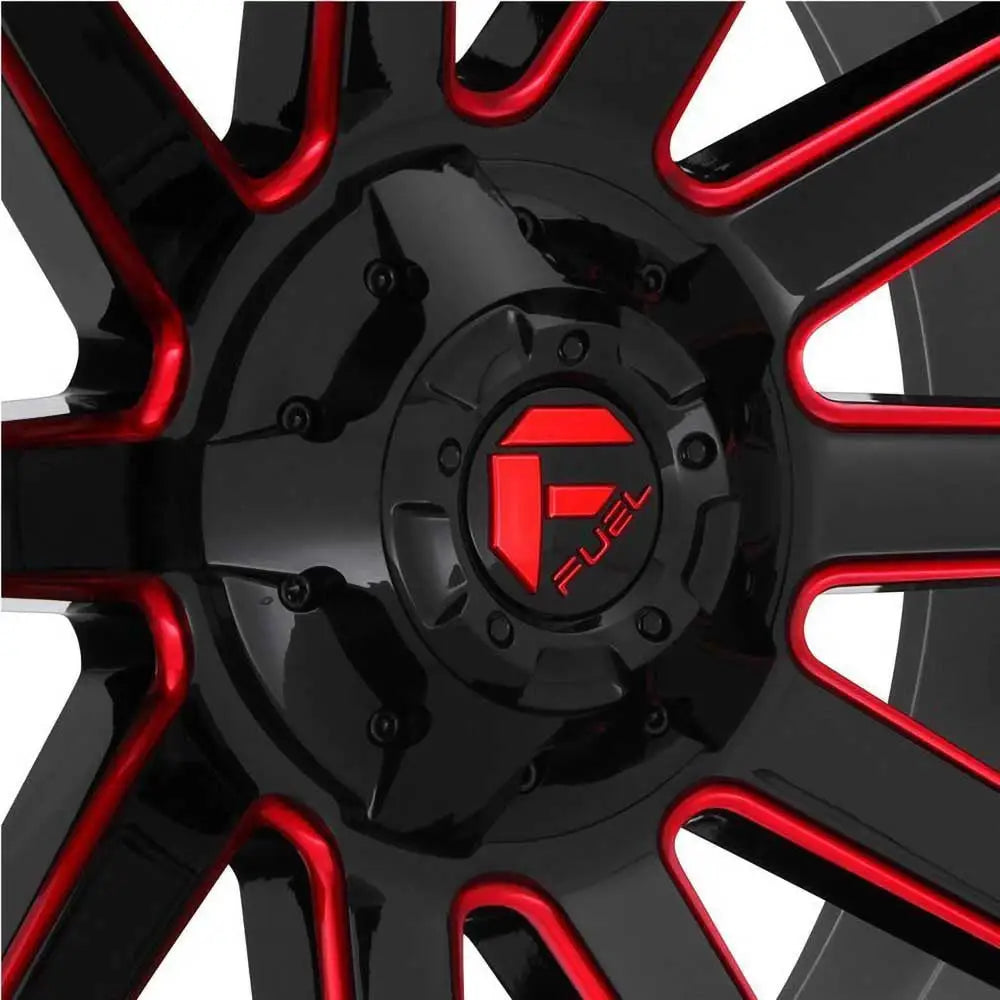 Felg D643 Contra Gloss Black/red Tinted Clear Fuel 20x9 Et1 5x127 / 5x114.3