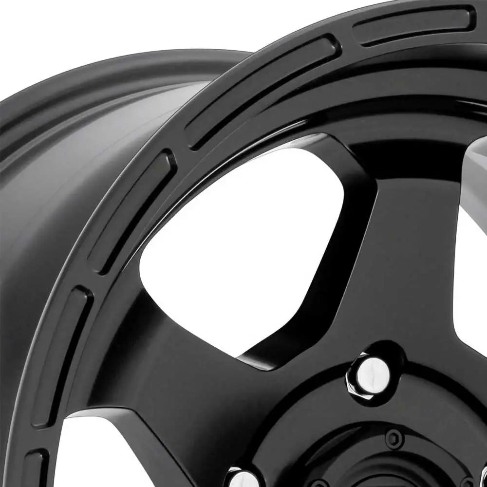 Felg D664 Shok Matte Black Fuel 17x9 Et1 6x139.7