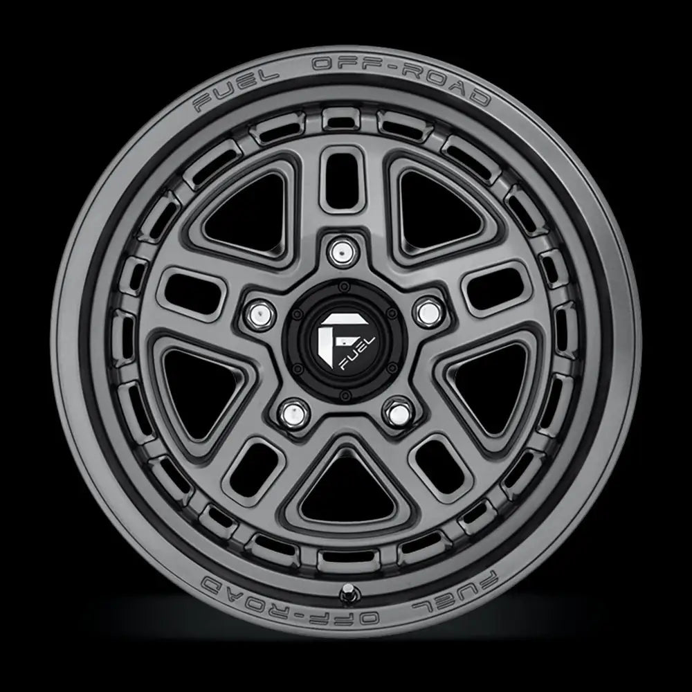 Felg D668 Nitro Matte Gun Metal Fuel 17x9 Et-12 5x127