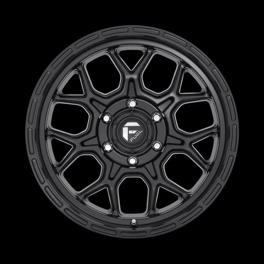 Felg D670 Tech Matte Black Fuel 17x9 Et1 6x135