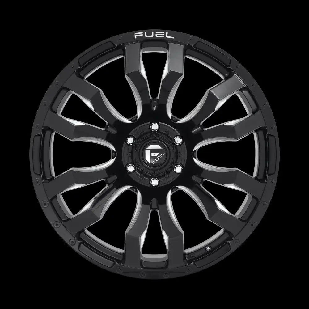 Felg D673 Blitz Gloss Black Milled Fuel 20x9 Et1 6x139.7
