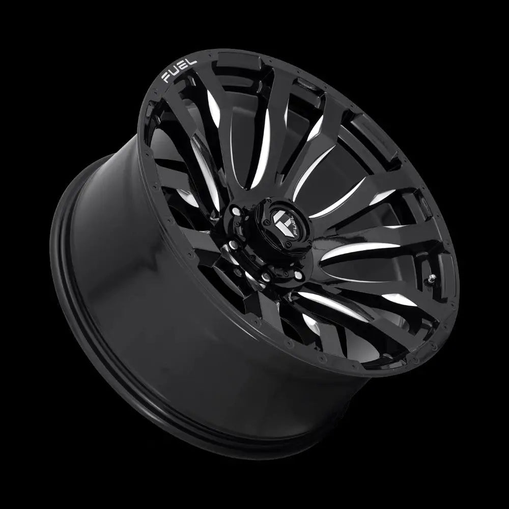Felg D673 Blitz Gloss Black Milled Fuel 22x10 Et-18 6x139.7