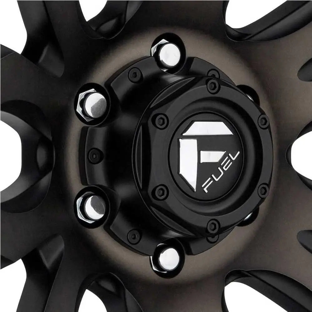 Felg D674 Blitz Matte Black/double Dark Tint Fuel 22x10 Et-18 6x139.7