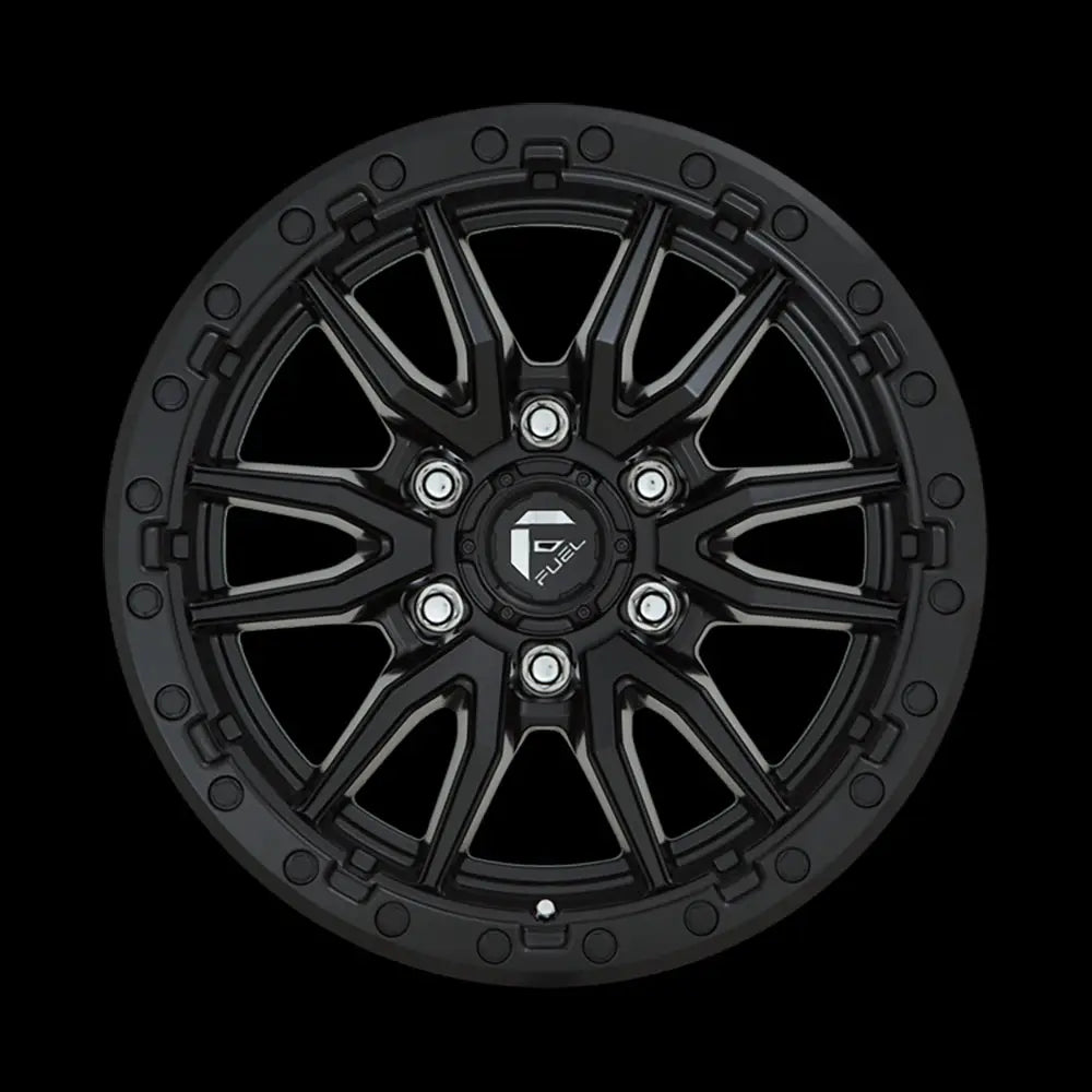 Felg D679 Rebel Matte Black Fuel 17x9 Et-12 6x139.7