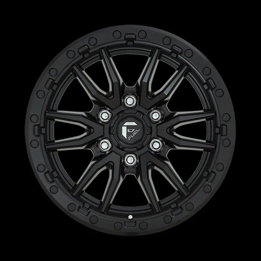 Felg D679 Rebel Matte Black Fuel 18x9 Et-12 5x127